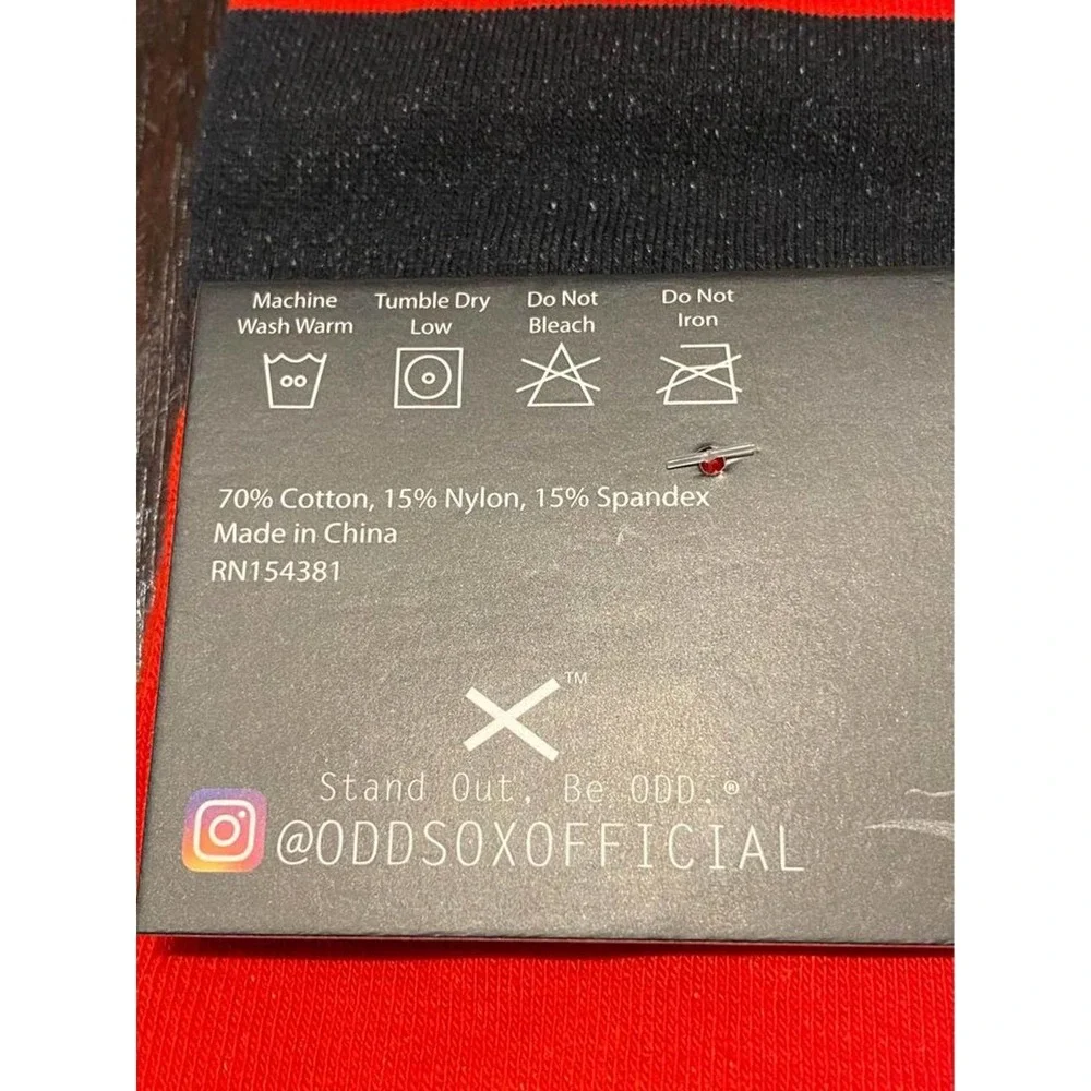 NWT ODD‎ SOX Bagel Bites Crew Socks ~One Pair~